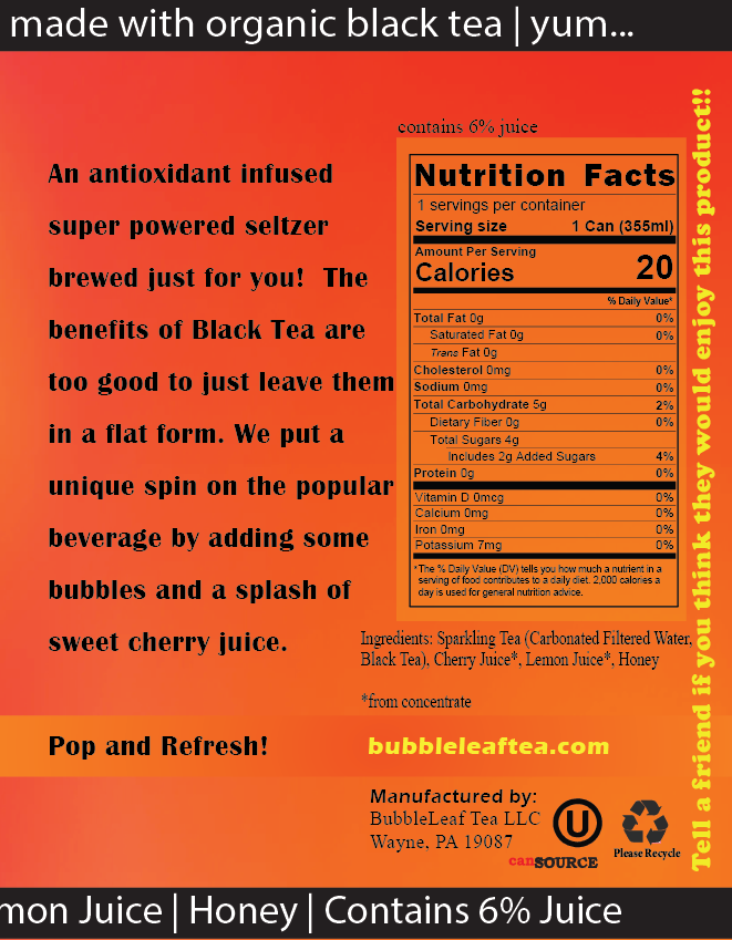Cherry BubbleLeaf | 12 count